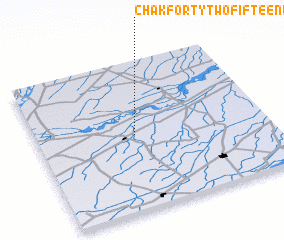 3d view of Chak Forty-two-Fifteen L