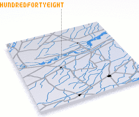 3d view of Chak Seven Hundred Forty-eight