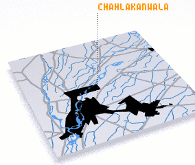 3d view of Chah Lakanwala