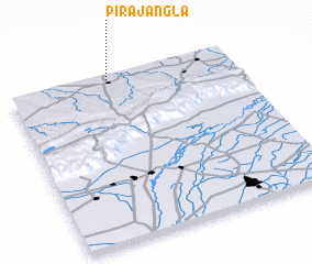 3d view of Pīra Jāngla