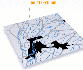 3d view of Haveli Mekhān
