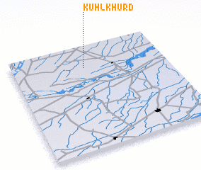 3d view of Kūhl Khurd