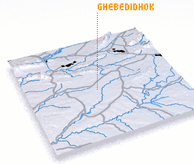 3d view of Ghebe di Dhok