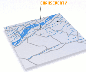 3d view of Chak Seventy