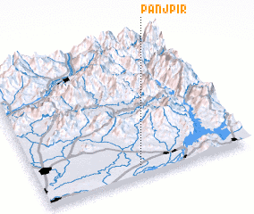 3d view of Panjpīr