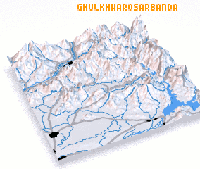 3d view of Ghulkhwaro Sar Bānda