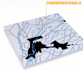 3d view of Chah Behadurwala