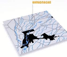 3d view of Ahmadnagar