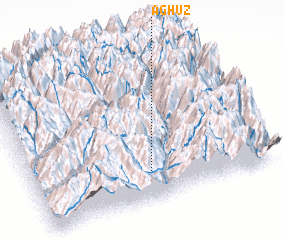 3d view of Āghuz