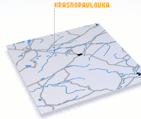 3d view of Krasno-Pavlovka