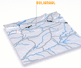 3d view of Boliānwāl