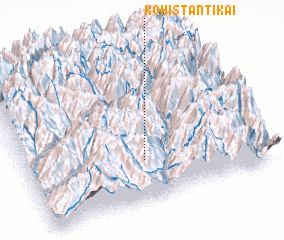 3d view of Kohistān Tikai