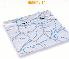 3d view of Garhi Alīzai