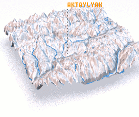 3d view of Ak-Taylyak