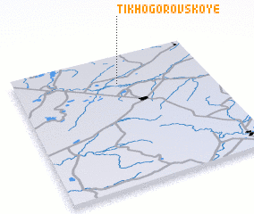 3d view of Tikhogorovskoye