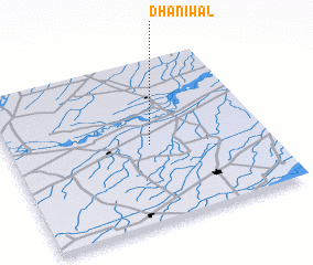 3d view of Dhanīwāl