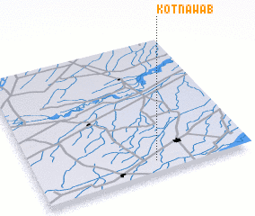 3d view of Kot Nawāb