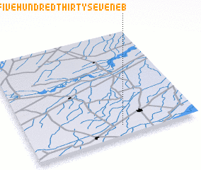 3d view of Chak Five Hundred Thirty-seven EB