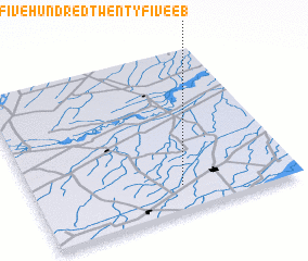 3d view of Chak Five Hundred Twenty-five EB