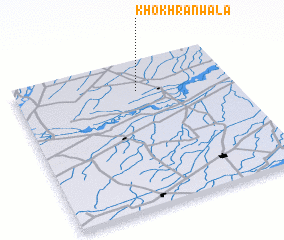 3d view of Khokhrānwāla