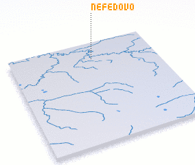 3d view of Nefëdovo