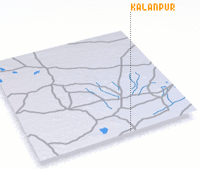 3d view of Kalānpur