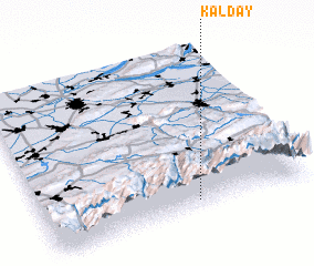 3d view of Kalday