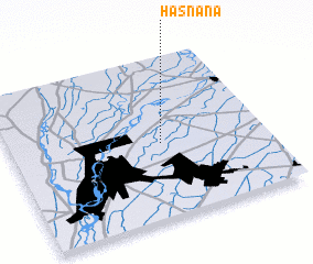 3d view of Hasnāna