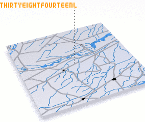 3d view of Chak Thirty-eight-Fourteen L