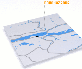 3d view of Novokazanka