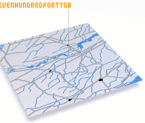 3d view of Chak Seven Hundred Forty GB