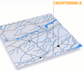 3d view of Chishtiānwāla