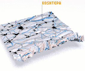 3d view of Koshtepa