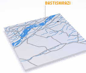 3d view of Basti Shīrāzi