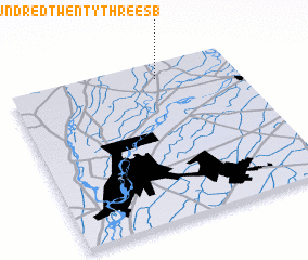 3d view of Chak One Hundred Twenty-three SB