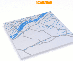 3d view of Āzam Shāh