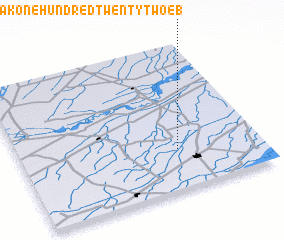 3d view of Chak One Hundred Twenty-two EB