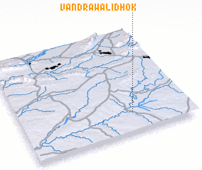 3d view of Vandra Wāli Dhok