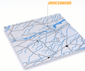 3d view of Jhok Shākar