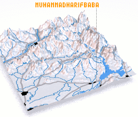 3d view of Muhammad Harif Bāba