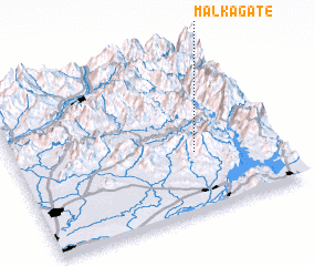 3d view of Malkāgate