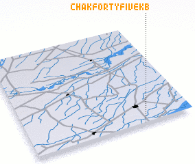 3d view of Chak Forty-five KB