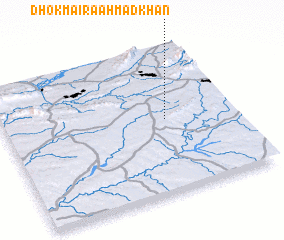 3d view of Dhok Maira Ahmad Khān