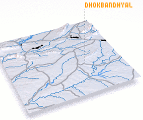 3d view of Dhok Bandhyāl