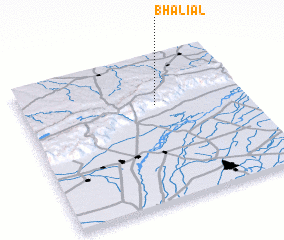 3d view of Bhaliāl