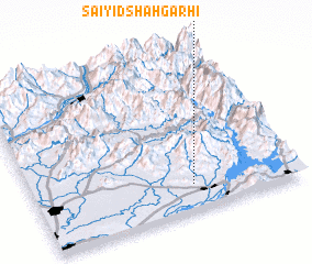 3d view of Saiyid Shāh Garhi