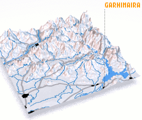 3d view of Garhi Maira