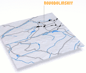 3d view of Novodolīnskīy