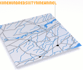 3d view of Chak One Hundred Sixty-nine A Nine L