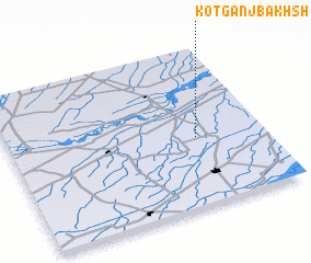 3d view of Kot Ganj Bakhsh